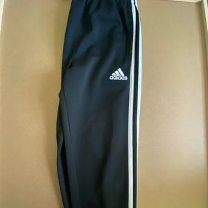 YOURH BLACK/WHITE ACCENT ADIDAS  PANTS